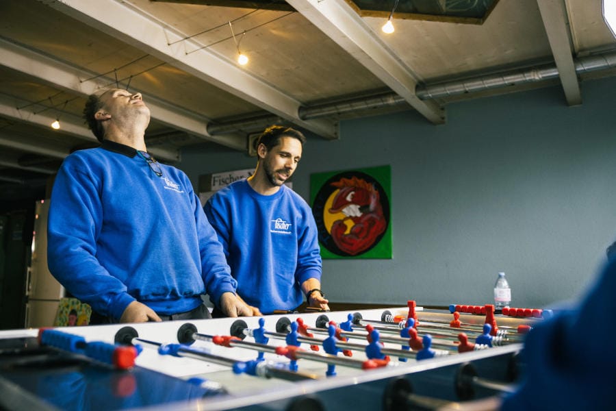 Das ging daneben: Tischfussball - Fischer Metallbau AG