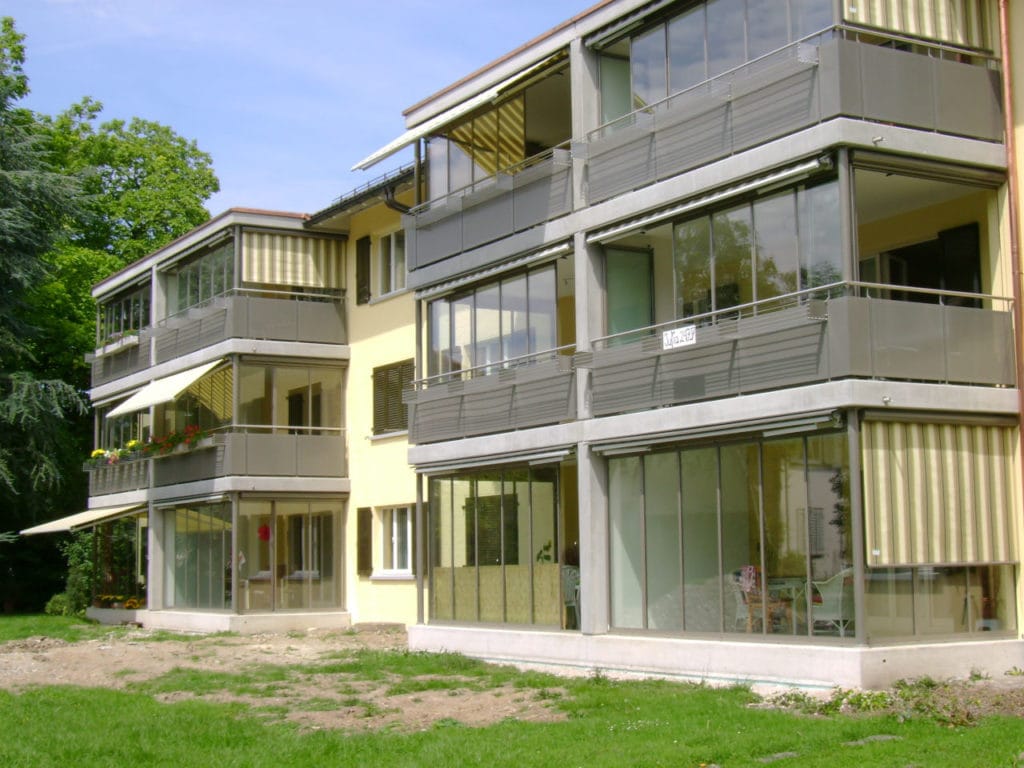 Geländer Ansicht